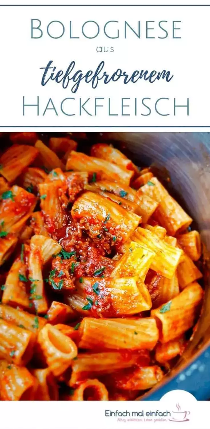 Bolognese aus TIEFGEFRORENEM Hackfleisch - Bild 6