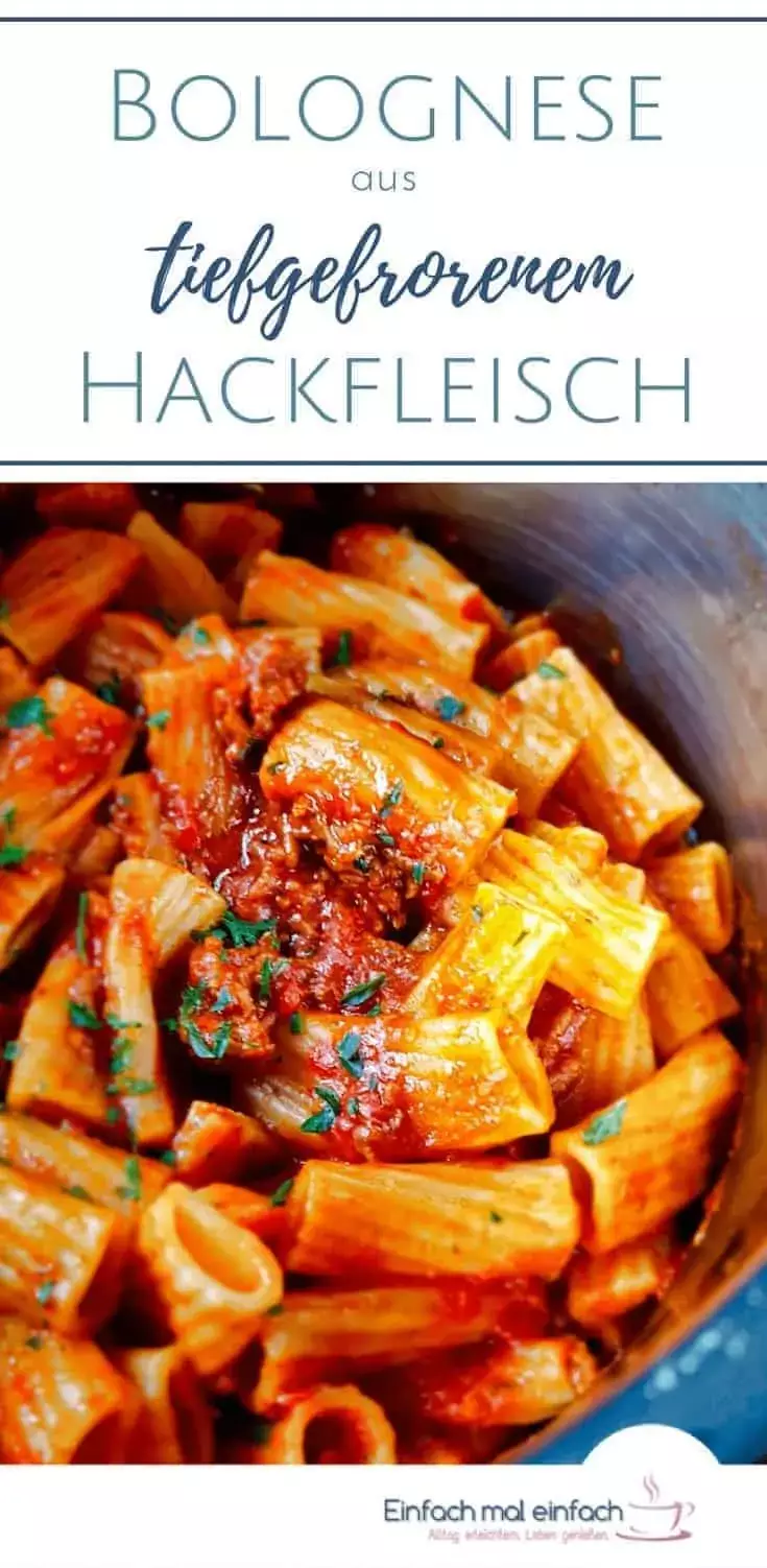 Bolognese aus TIEFGEFRORENEM Hackfleisch - Bild 7
