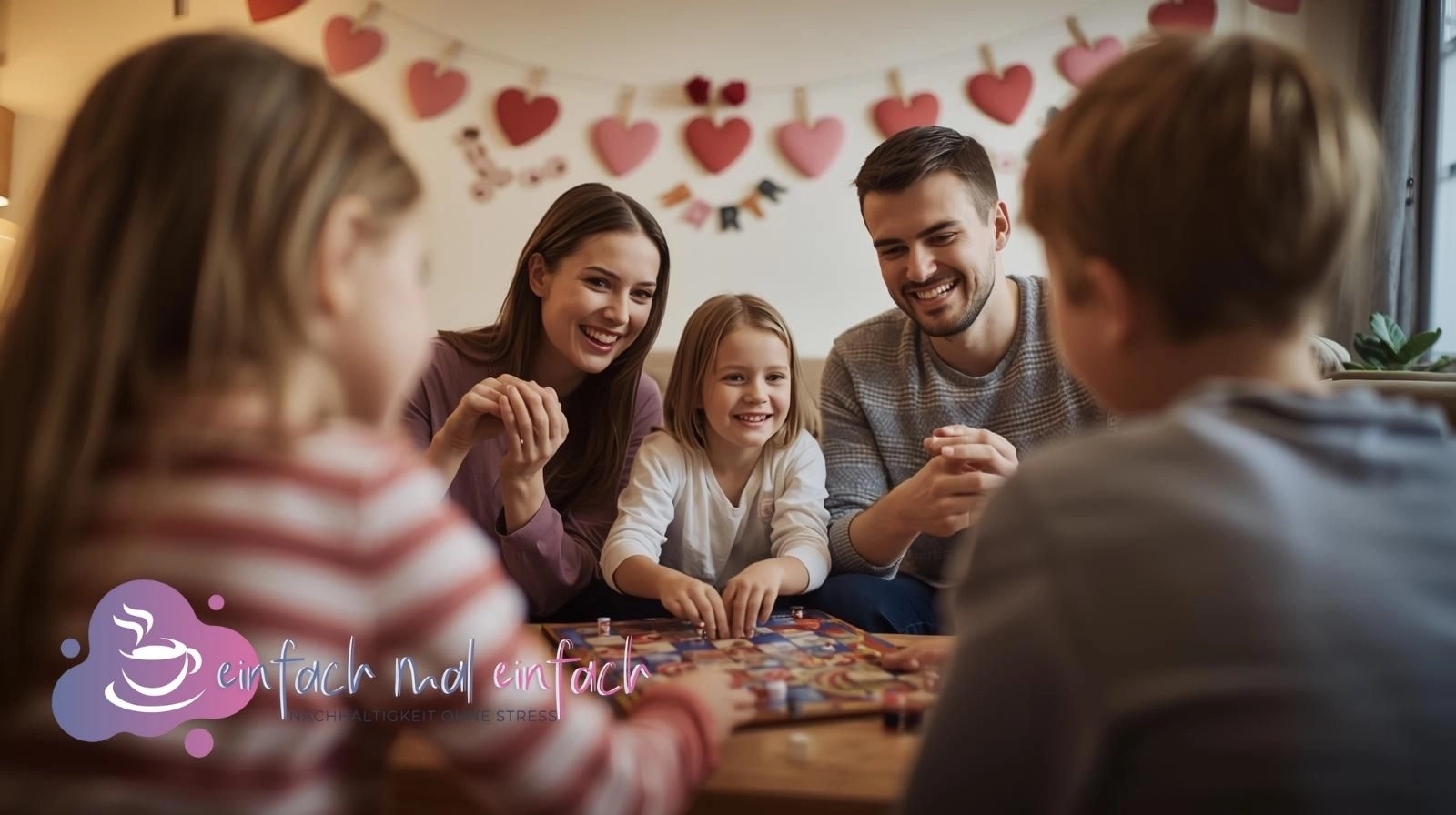 Valentinstag Brettspiele mit der Familie