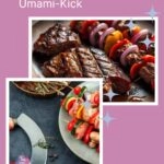 Leckere Grillmarinade mit Umami-Kick für Fleisch und Gemüse, natürlich und aromatisch.
