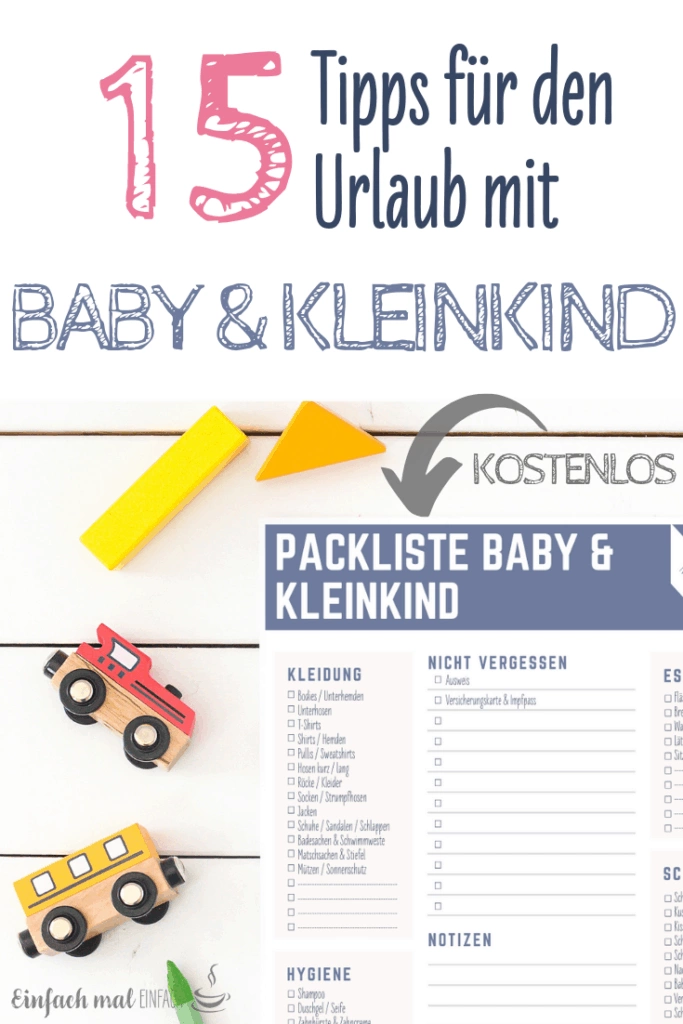 Entspannter Urlaub mit Baby & Kleinkind: 15 Tipps - Bild 6