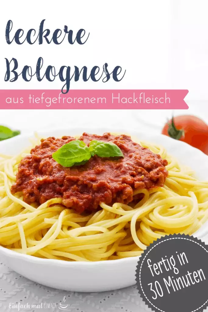 Bolognese aus TIEFGEFRORENEM Hackfleisch - Bild 8