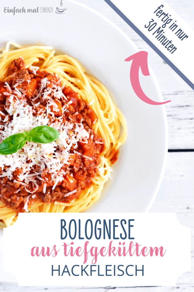 Bolognese aus TIEFGEFRORENEM Hackfleisch - Bild 9