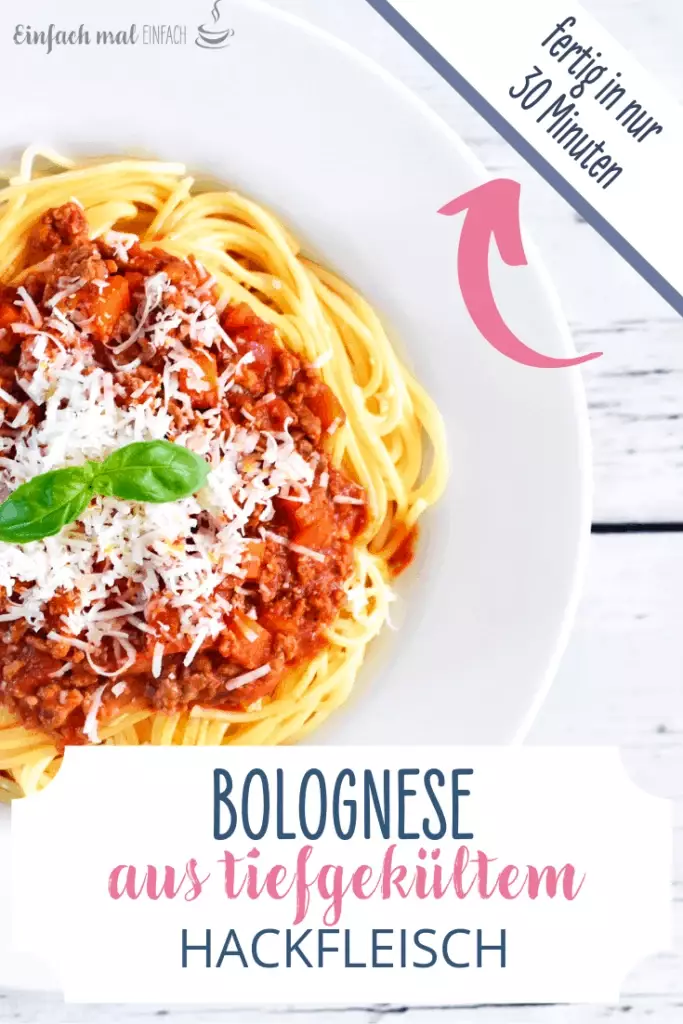 Bolognese aus TIEFGEFRORENEM Hackfleisch - Bild 9