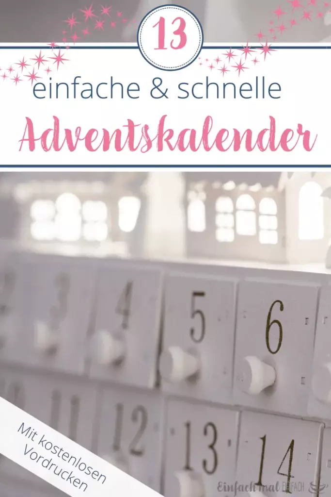 13 Adventskalender - einfach & schnell - Bild 7