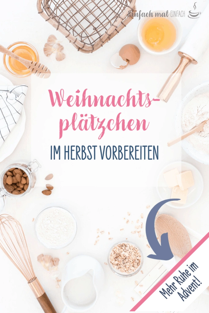 Weihnachtsplätzchen im Herbst vorbereiten - Bild 4