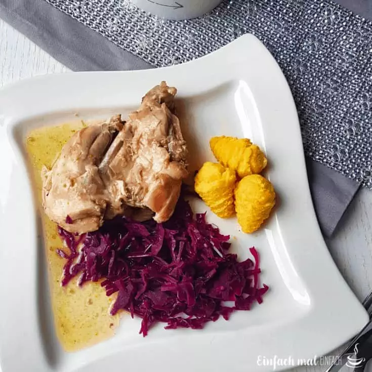 Kaninchenbraten