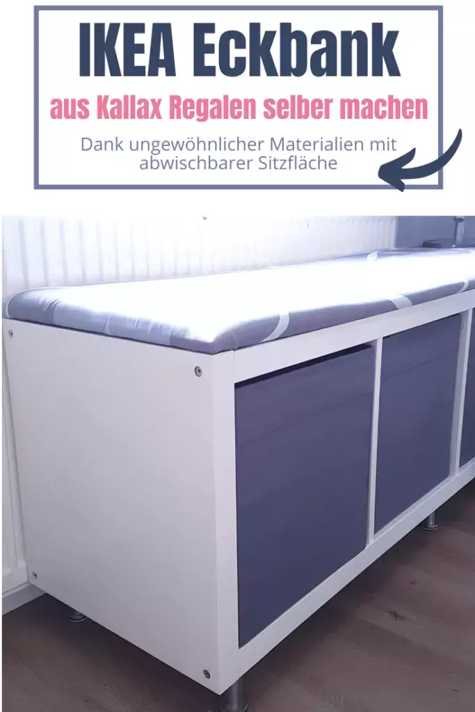IKEA Eckbank aus 2 Kallax Regalen bauen - Bild 5