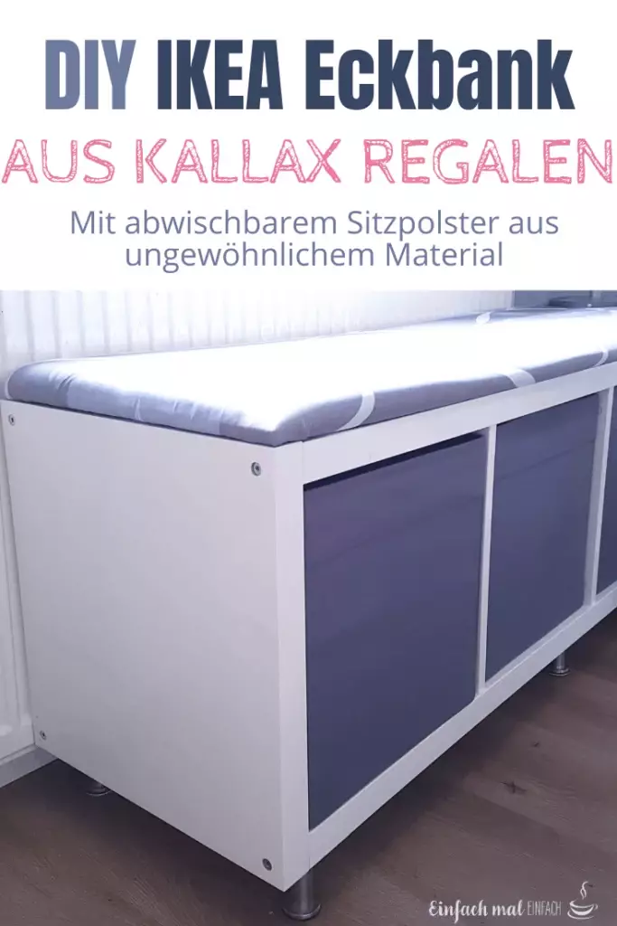 IKEA Eckbank aus 2 Kallax Regalen bauen - Bild 7