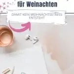 frühe Planung für Weihnachten