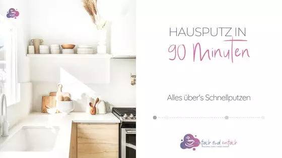 Hausputz in 90 Minuten - Tipps zum Schnellputzen - Bild 1
