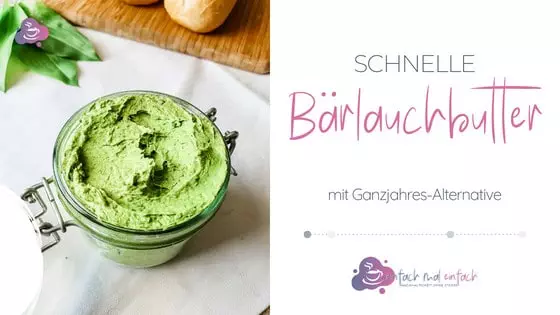 Schnelle Bärlauchbutter - Bild 4