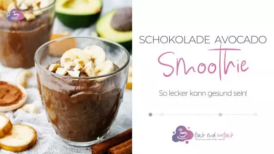 Schokolade Avocado Smoothie - Bild 1