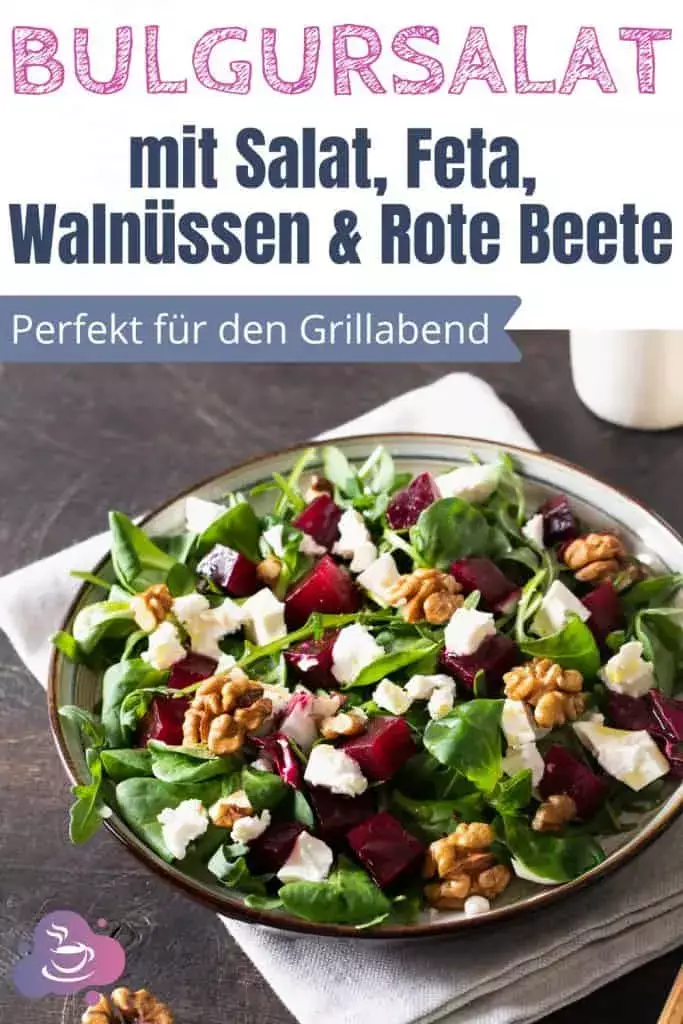Bulgursalat mit Rucola, Feta, Walnüssen & Rote Beete - Bild 5