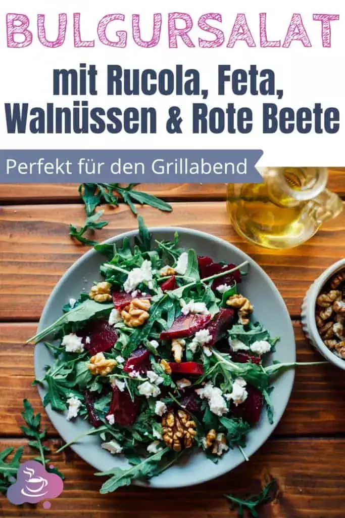 Bulgursalat mit Rucola, Feta, Walnüssen & Rote Beete - Bild 6