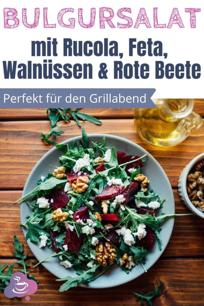 Bulgursalat mit Rucola, Feta, Walnüssen & Rote Beete - Bild 6