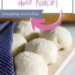 Frische, knusprige Brötchen über Nacht – schnell, einfach und fluffig für das perfekte Frühstück.