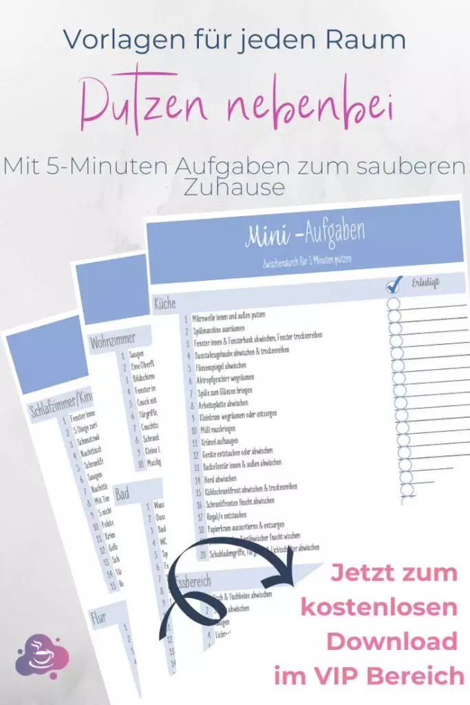 Putzplan für nebenbei (mit 5-Minuten Vorlage) - Bild 9