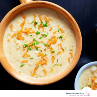 Blumenkohl-Käse Suppe - Bild 2