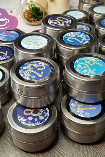 DIY Adventskalender Dosen