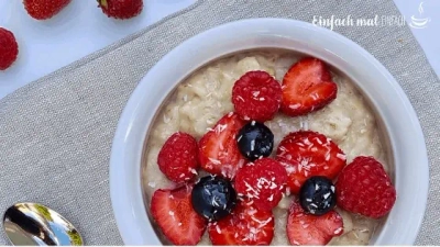 Das leckerste Porridge Grundrezept ohne Milch - Bild 1