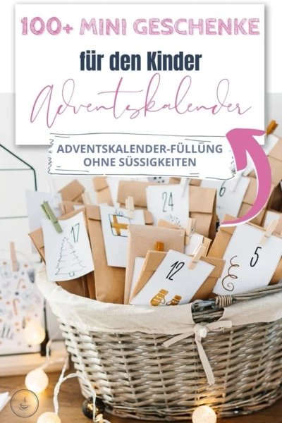 Adventskalender Füllung