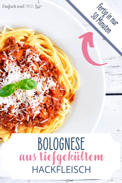 Bolognese aus TIEFGEFRORENEM Hackfleisch - Bild 9