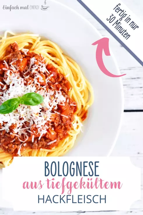Bolognese aus TIEFGEFRORENEM Hackfleisch - Bild 9