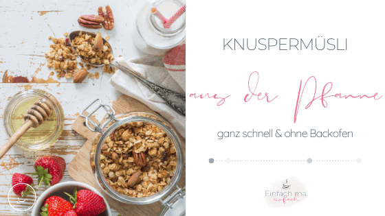 Knuspermüsli aus der Pfanne - Bild 2