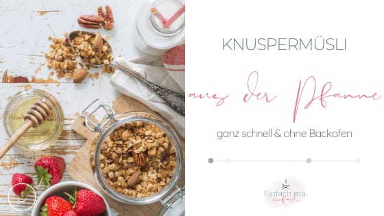 Knuspermüsli aus der Pfanne - Bild 2