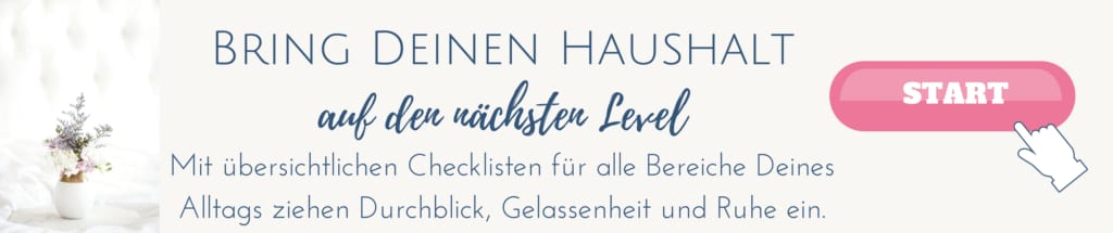 Banner "Bring Deinen Haushalt auf den nächsten Level"