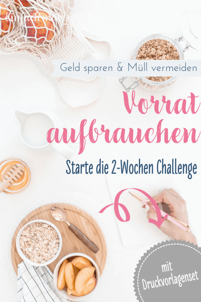 Vorrat aufbrauchen & Geld sparen (mit Vorlagenset) - Bild 2