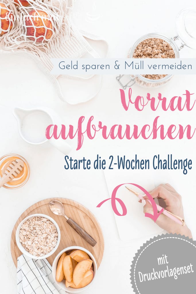 Vorrat aufbrauchen & Geld sparen (mit Vorlagenset) - Bild 2
