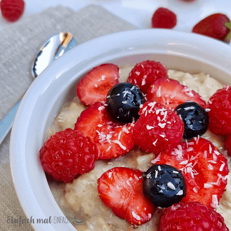 Das leckerste Porridge Grundrezept ohne Milch - Bild 2