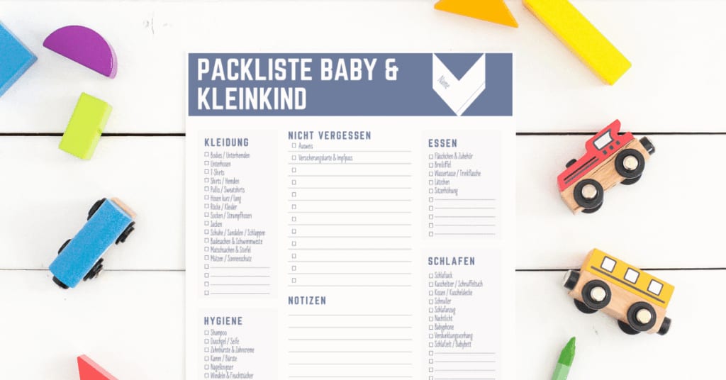 Entspannter Urlaub mit Baby & Kleinkind: 15 Tipps - Bild 1