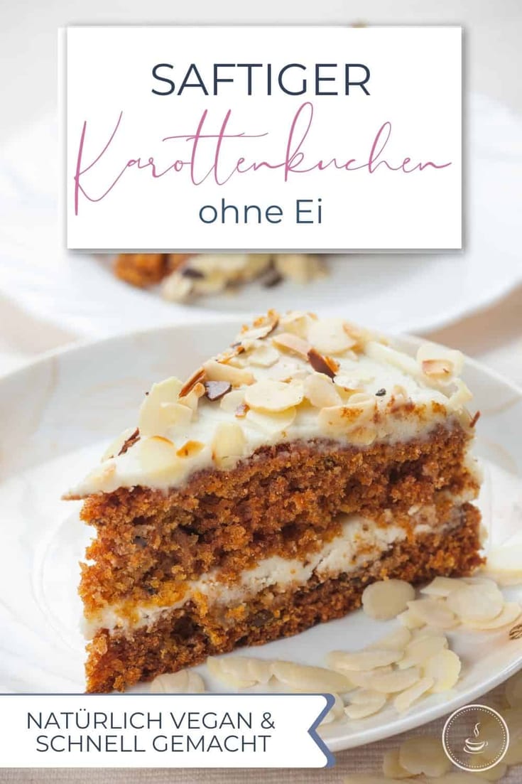 Saftiger Karottenkuchen - schnell & vegan - Bild 3