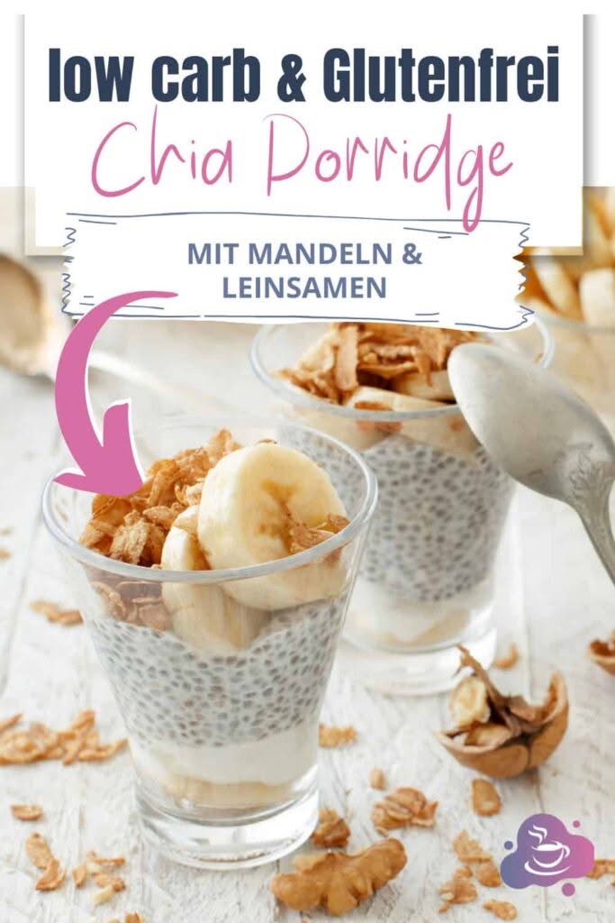 Chia Porridge mit Mandeln und Leinsamen - Bild 4