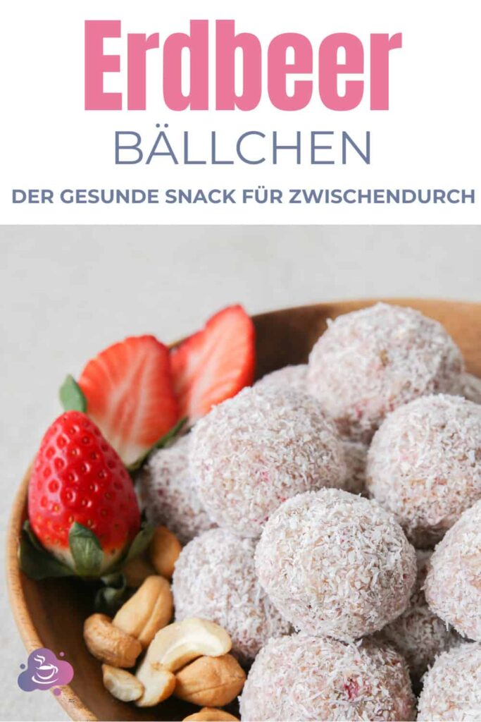 Gesunder Snack: Erdbeer-Bällchen ohne Datteln - Bild 5