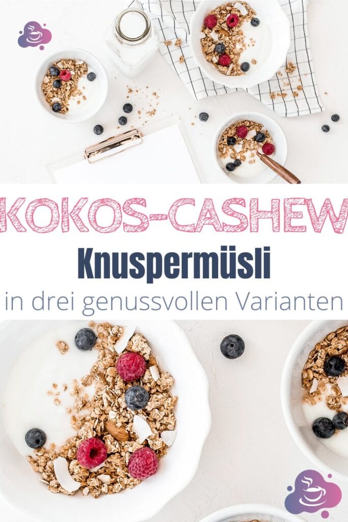 Kokos-Cashew Knuspermüsli - Granola in 3 Varianten - Bild 6
