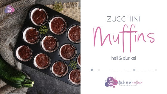 Zucchini-Muffins in 2 Varianten - Bild 2