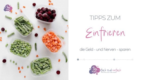 Geld sparen mit diesen Tipps rund ums Einfrieren - Bild 1